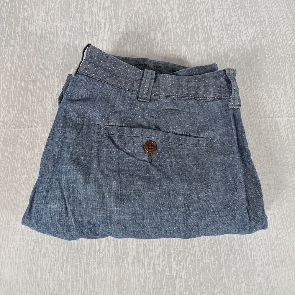 Banana Republic Stanton Shorts MensSize 34 Gray 9 Inch Inseam Shorts
